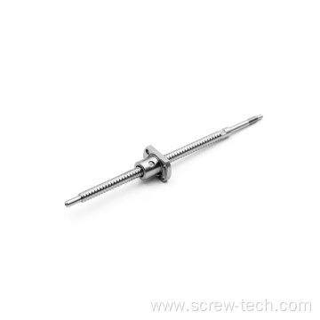 6mm diameter 2mm pitch flange nut ball screw